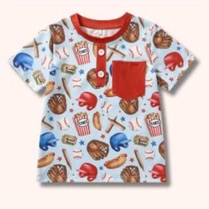 Pete + Lucy Baseball Life Boy Shirt